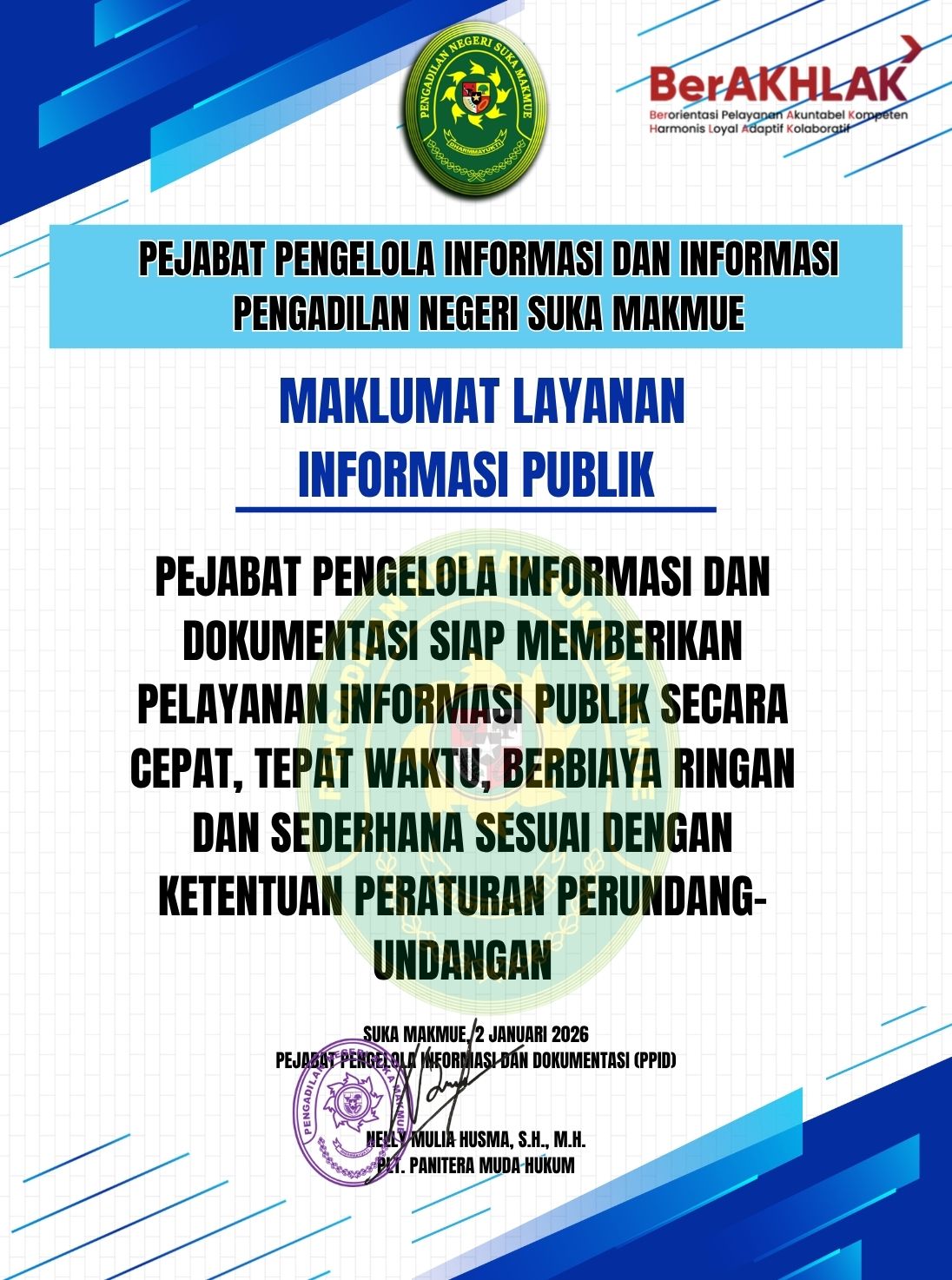 Maklumat Layanan Informasi